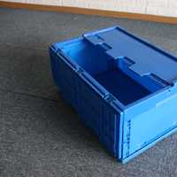 collapsible plastic bin