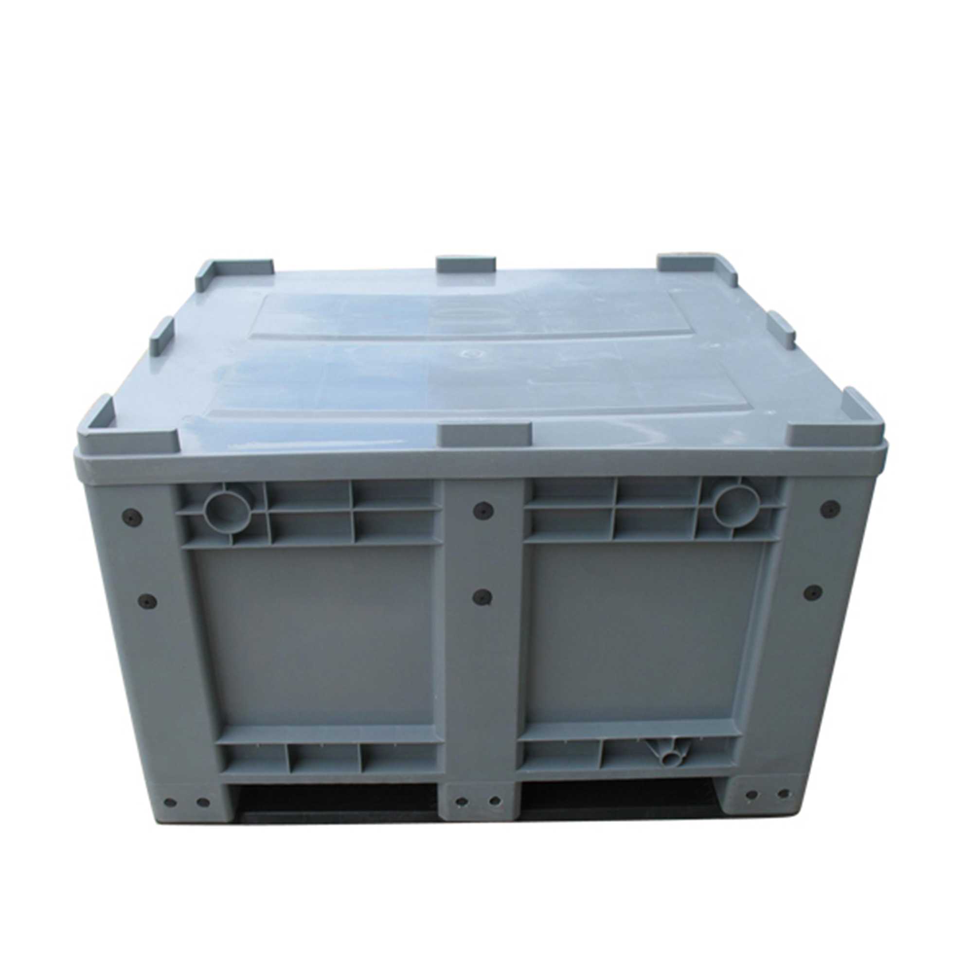 bulk plastic storage containers, collapsible pallet pack containers
