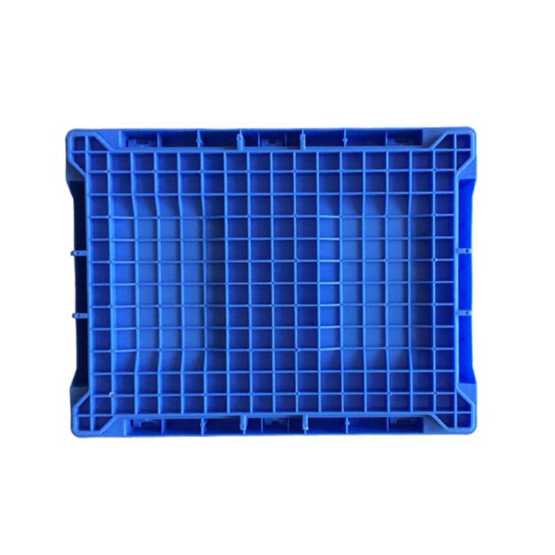 folding plastic pallet container