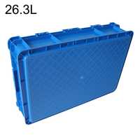 straight wall container solid stackable