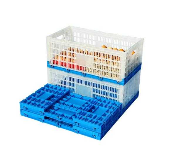 large collapsible plastic storage bins