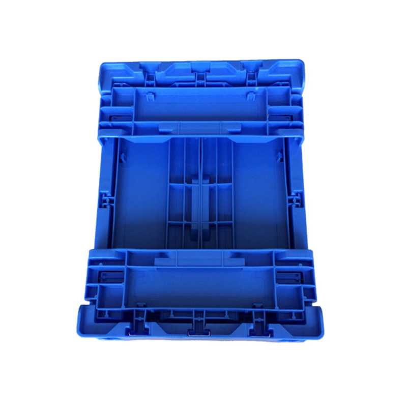 folding plastic pallet container