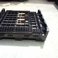 collapsible bulk containers with lids