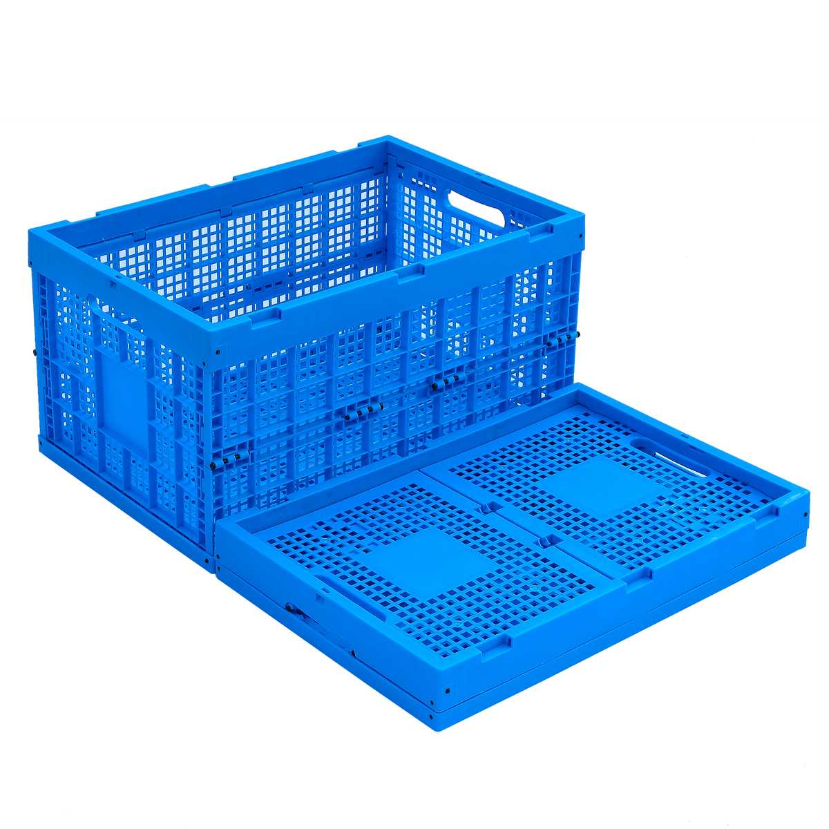 foldable plastic box, collapsible storage crates plastic Wholesale